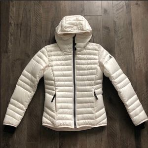 NWT Adidas White Down Puffer Jacket Small - Sample